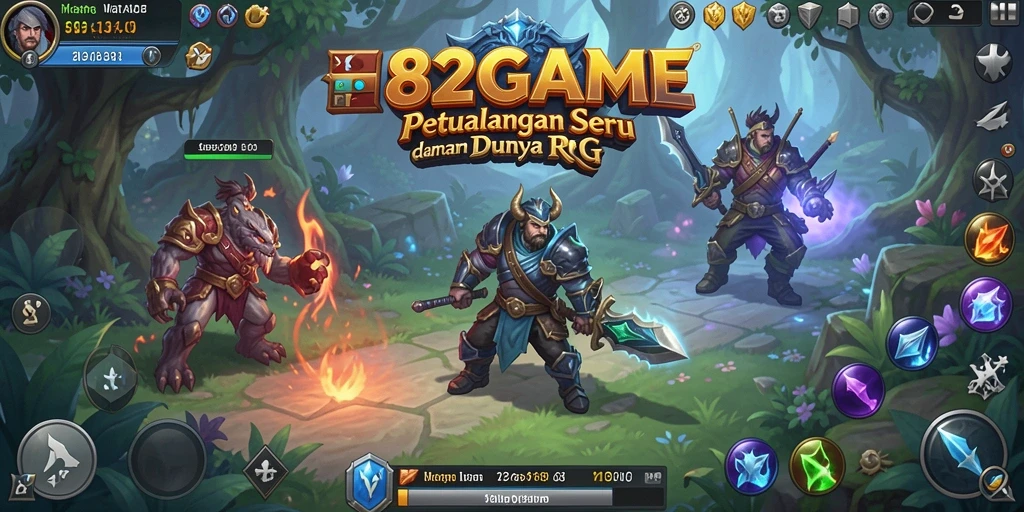 Tampilan gameplay 182GAME yang menggugah selera RPG.