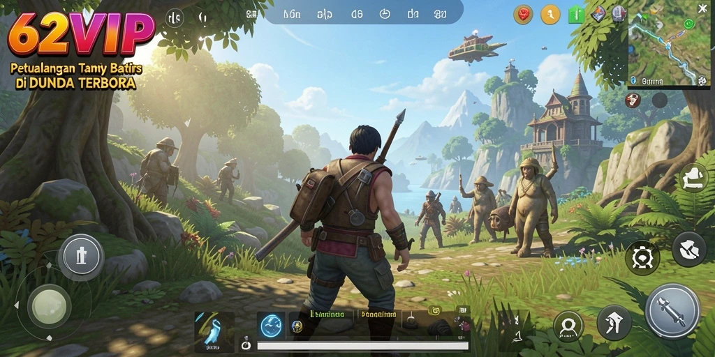 Gameplay Open World yang memukau dan interaktif.
