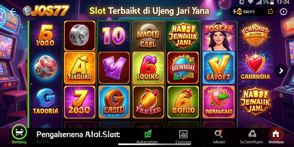 Tampilan gameplay JOS77 yang menarik dan penuh warna.