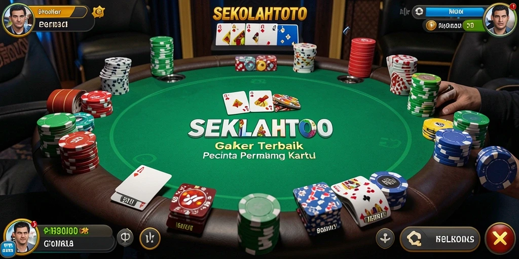 Tampilan permainan SEKOLAHTOTO yang memukau dan seru.