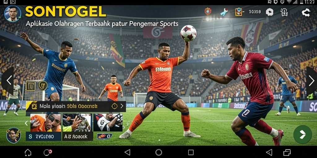 Tampilan gameplay <strong>SONTOGEL</strong> yang menarik dan dinamis dalam olahraga.