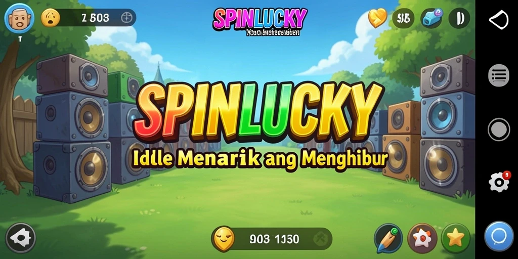 Tampilan gameplay SPINLUCKY yang menarik dan interaktif.